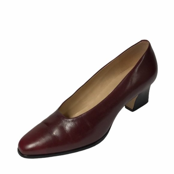 Calico Shoes - CALICO 90’s Brazil Wine Maroon Leather Shoes
